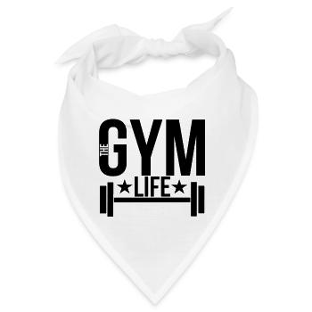 Gym - Bandana - Weiß - Vorne