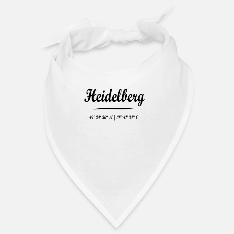 Heidelberg with coordinates Bandana
