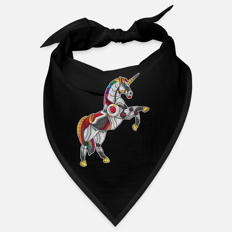 Roboter Einhorn Robot Unicorn Geschenk Geburtstag Bandana