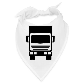 LKW - Bandana - Weiß - Vorne