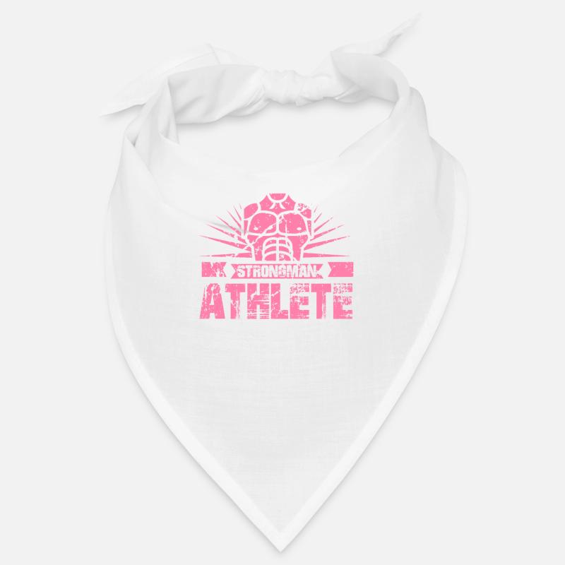 Haltérophile Haltérophile Haltérophile - Bandana - blanc