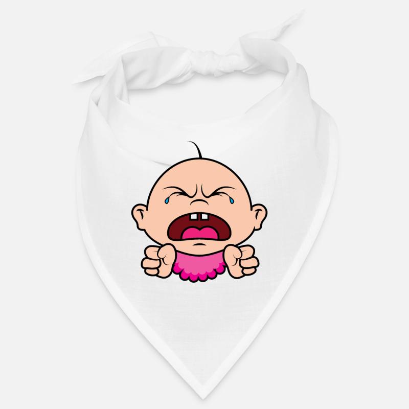 Crying baby Bandana