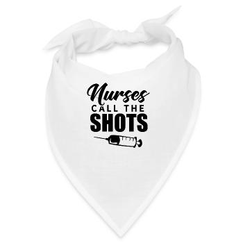 Krankenschwester Krankenschwester - Bandana - Weiß - Vorne