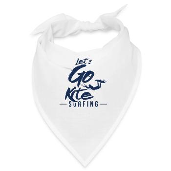 Kiteboarden - Bandana - Weiß - Vorne