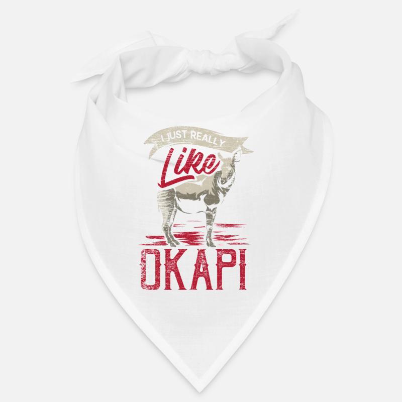 Okapi Geschenk Bandana