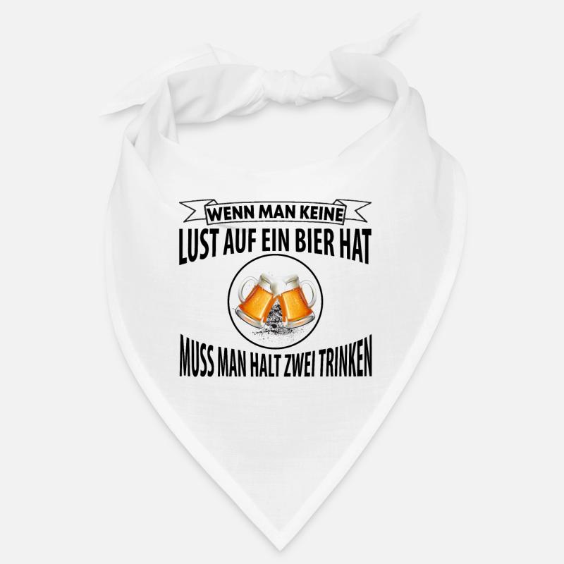 Lustiger cooler Bier Spruch Geschenk Tshirt Bandana