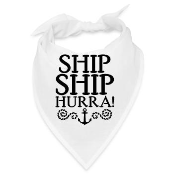 Boot - Bandana - Weiß - Vorne