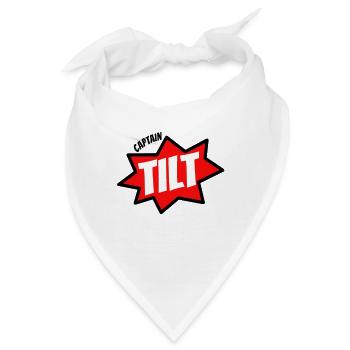 Captain Tilt - Flipper und Flipper - Bandana - Weiß - Vorne