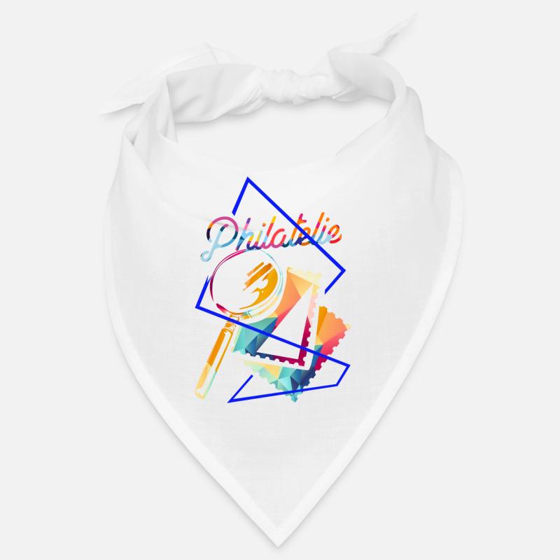 Philately polygon Bandana