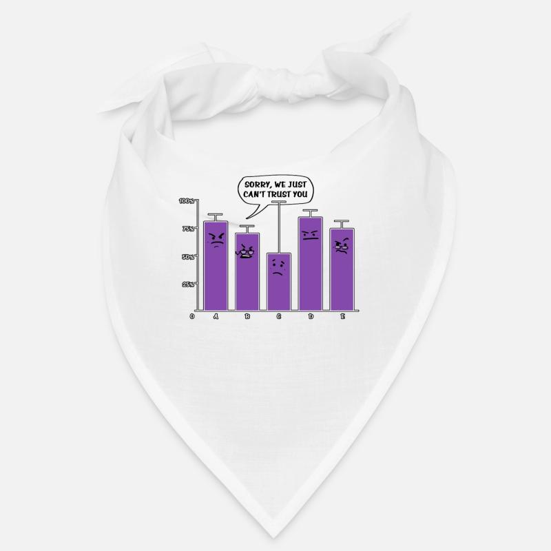 Data Analysis Science Geek We Cant Trust You Nerd Bandana