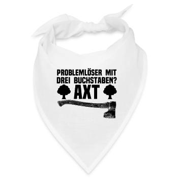 Holzfäller - Bandana - Weiß - Vorne