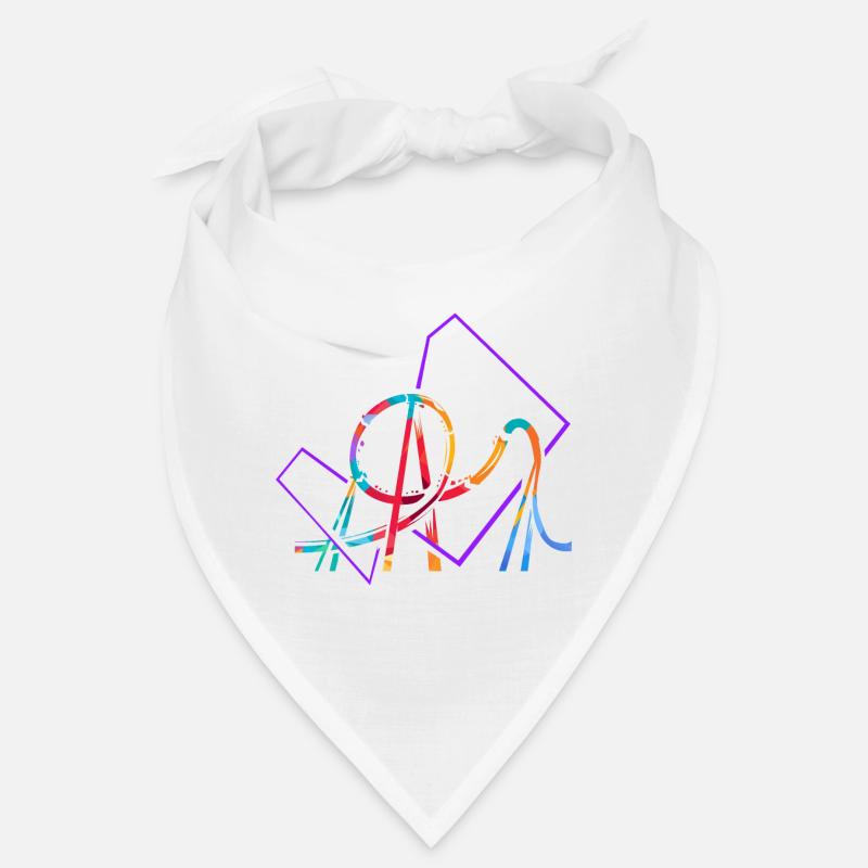 Achterbahn Polygon Bandana