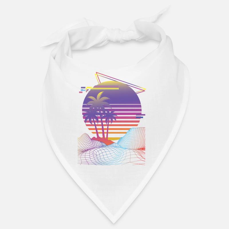 Vaporwave Gift design for Retro 80s Game Lovers Bandana