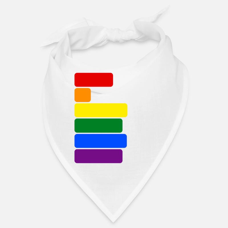 LGBT Homo Ehe Liebe Regenbogen Flagge CSD Geschenk Bandana