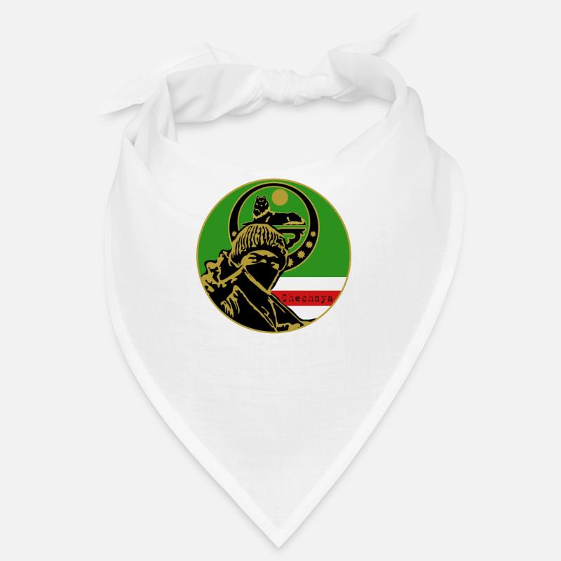 chechnya Rebal chechen fighter - Bandana - Weiß
