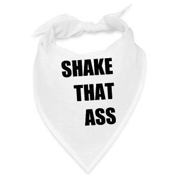 Shake That Ass - Bandana - Weiß - Vorne
