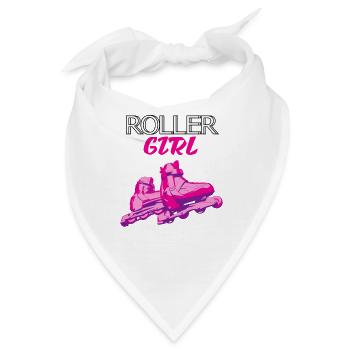 Rollschuhe - Bandana - Weiß - Vorne