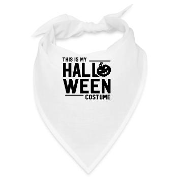 Halloween Halloween Halloween Halloween - Bandana - Weiß - Vorne