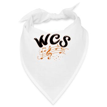 West Coast Swing Dance Geschenk T-Shirt - Bandana - Weiß - Vorne
