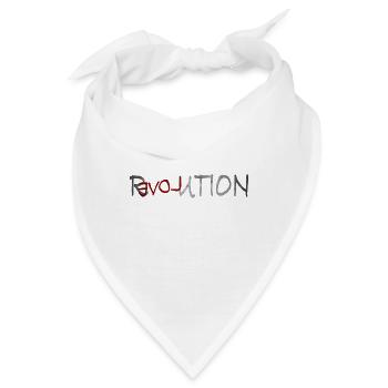 Revolution Love - Bandana - Weiß - Vorne