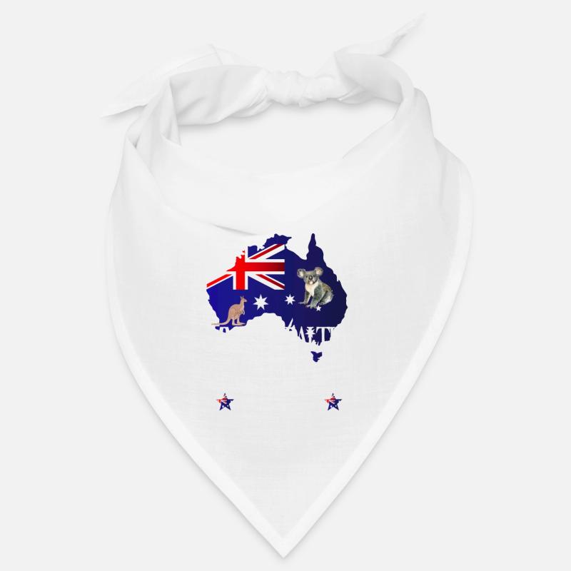 Australie - Bandana - blanc