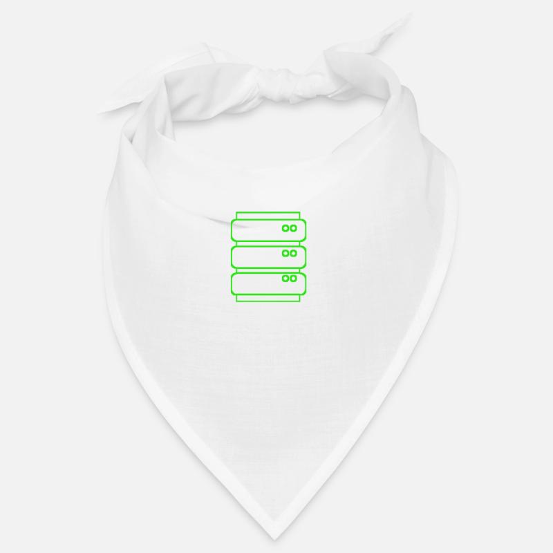 System Admin Administrator Server Geschenk - Bandana - Weiß