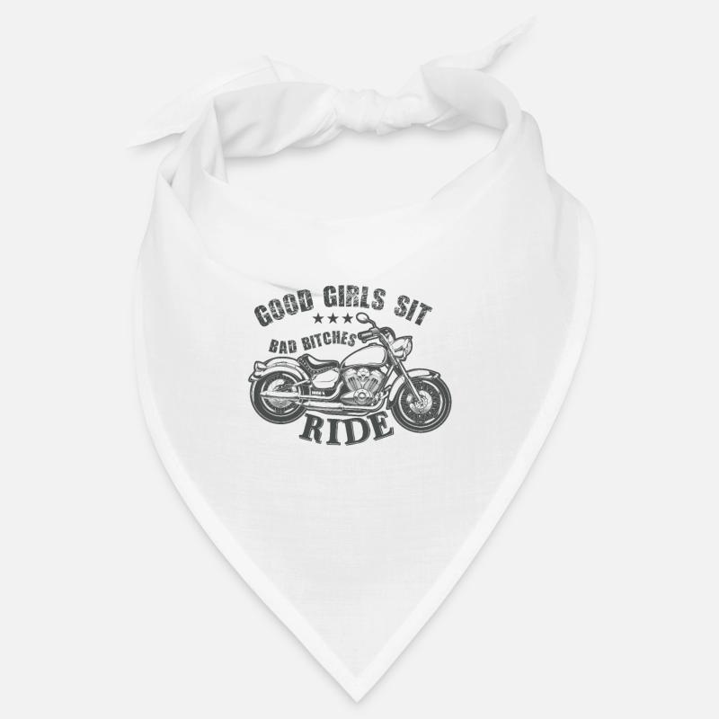GUTE MÄDCHEN SITZEN - Bandana - Weiß