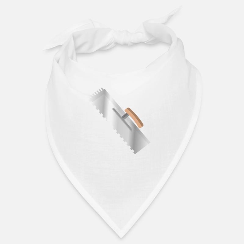 Spatula trowel tool construction site Bandana