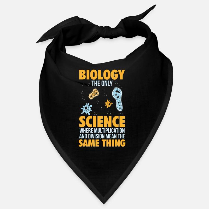 Biology Quote Math Multiplication Division Bandana