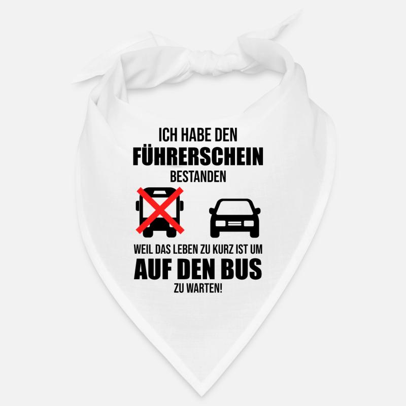 Führerschein Bestanden Fahrschule Geschenk Bandana