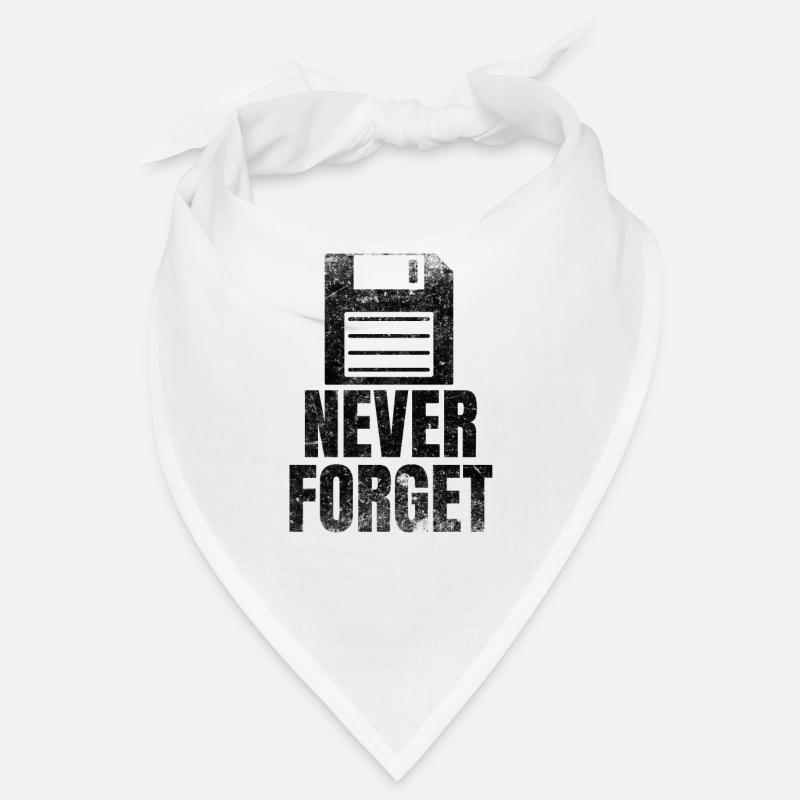 Diskette 90er Spruch Disk 90s Retro Geschenk Nerd Bandana