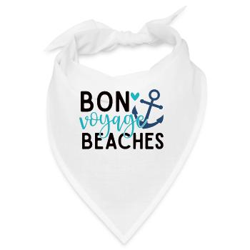 Bon Voyage Beaches - Bandana - Weiß - Vorne
