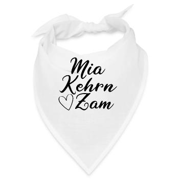 Polterabend JGA Polterhochzeit Braut Geschenk - Bandana - Weiß - Vorne