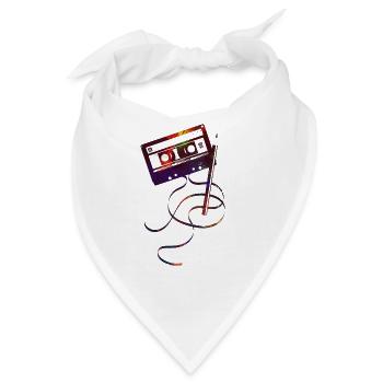 Kassette Bleistift - Bandana - Weiß - Vorne