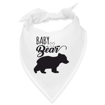 Baby bear - Bandana - Weiß - Vorne
