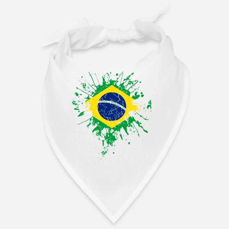 Drapeau du Brésil Bandana