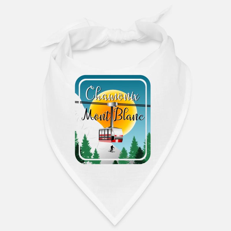 Ski mont blanc Bandana