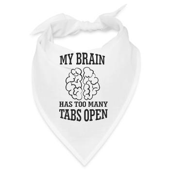 Internet Geek - Bandana - Weiß - Vorne