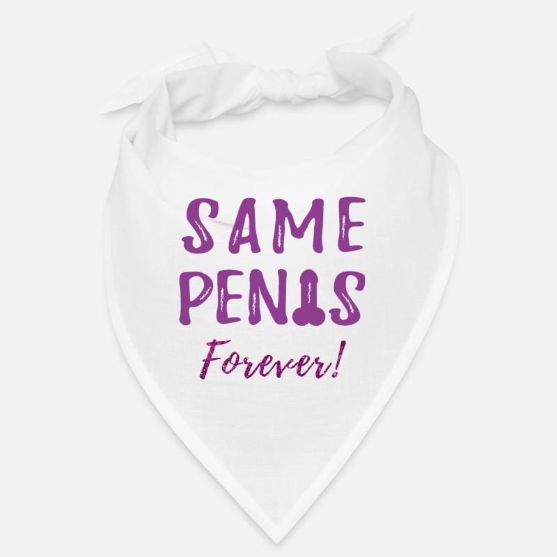 Junggesellinnenabschied Braut Same Penis Forever Bandana