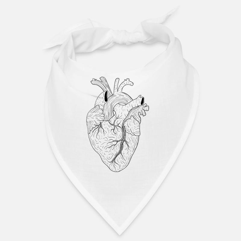 heart Bandana