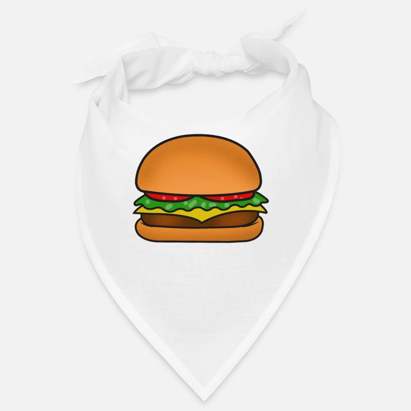Hamburger cheeseburger Bandana