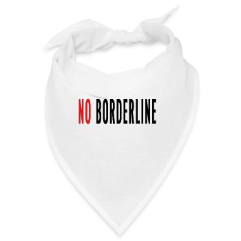 Keine Grenze - Bandana - Weiß - Vorne