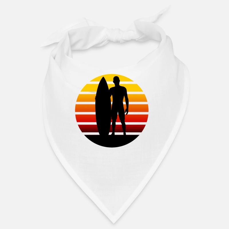 Surfer Retro Design Bandana