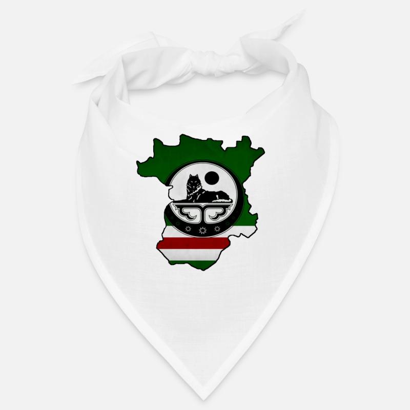 Chechnya Map, Chechen Flag Bandana