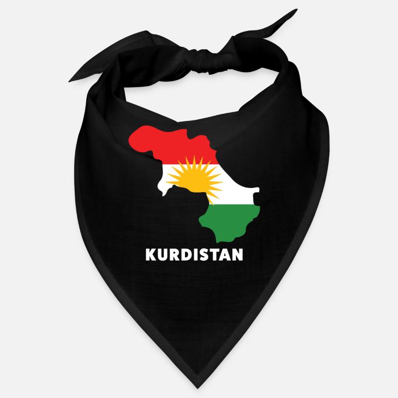 Kurdistan Flagge Bandana