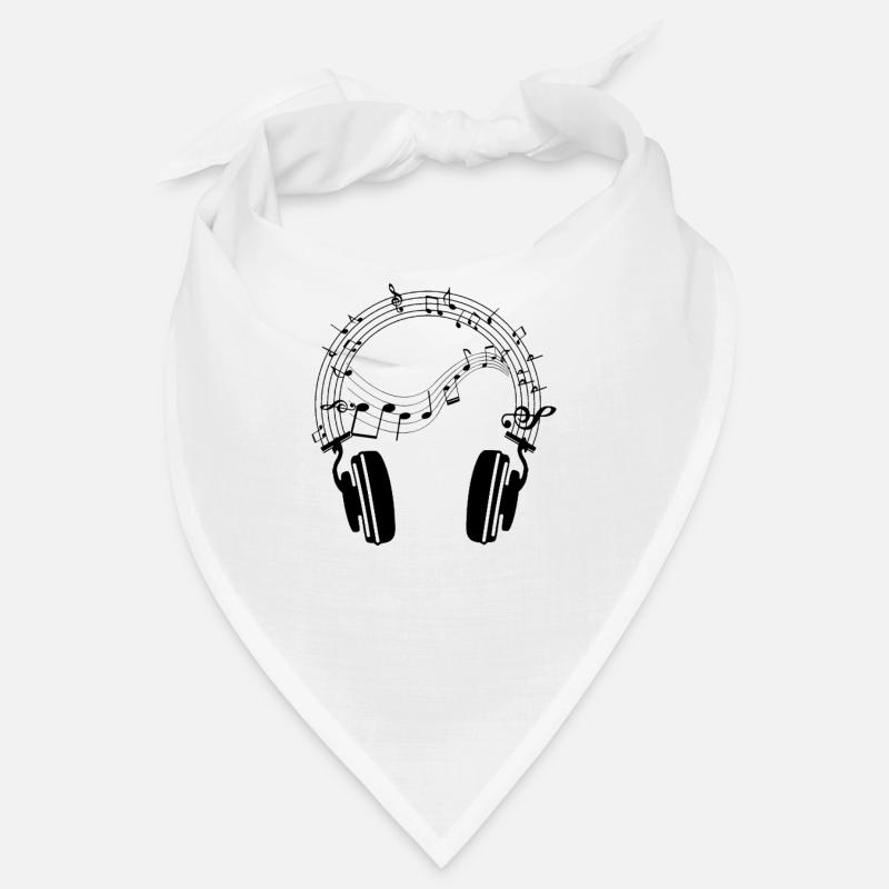 Beats & Notes: Headphone design Bandana