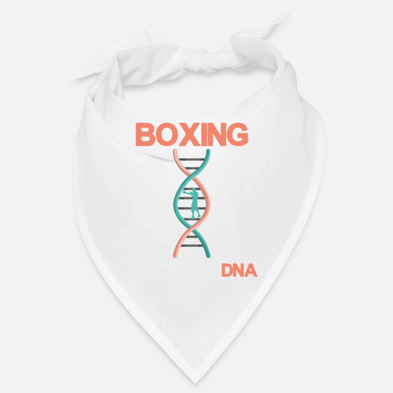 Boxen Boxer Boxkampf Faustkampf Kampf Geschenk DNA Bandana