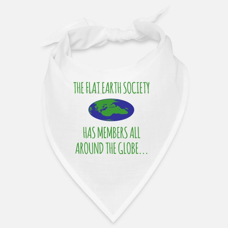 Flache Erde Astrologie Flat Earth Erde Geschenk Bandana