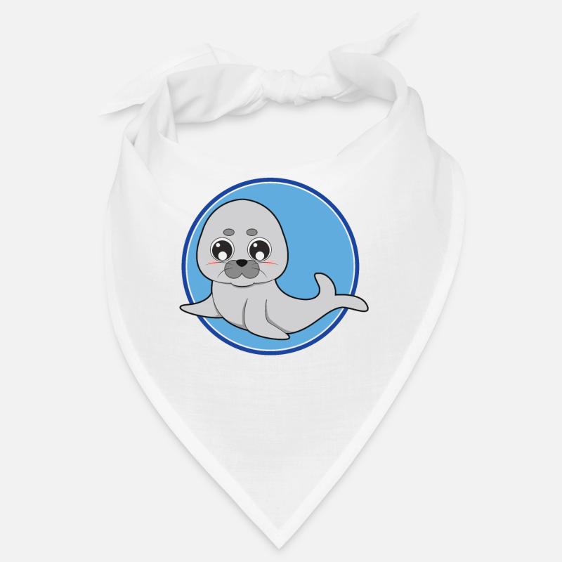 Seelöwe Robbe niedlich Bandana