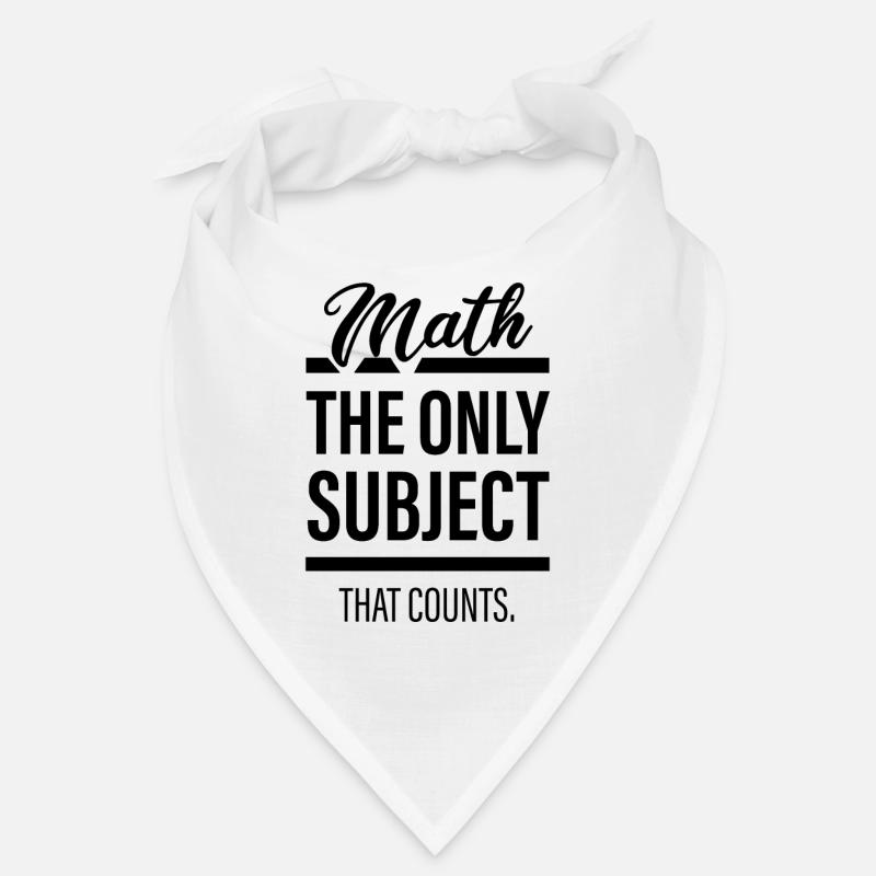 Math - Le seul sujet qui compte Bandana